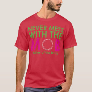 Camiseta Mãe Da Noiva Da Família Mãe
