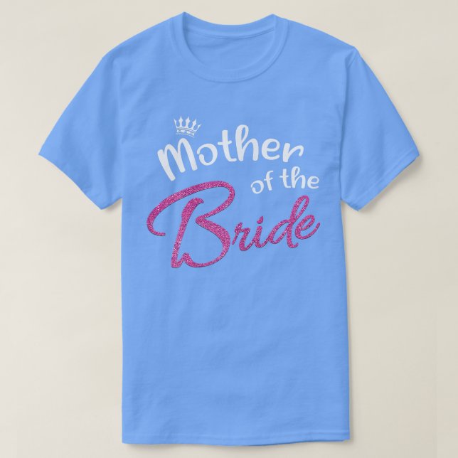 Camiseta Mãe da Noiva da Mulher Festa de Despedida de Solte (Frente do Design)