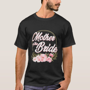 Camiseta Mãe Da Noiva Flores para casamentos De Blush Flora