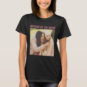 Camiseta Mãe da Noiva Foto Personalizada Vintage