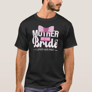 Camiseta Mãe da noiva mamãe para casamento ou despedida de 