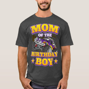 Camiseta Mãe da Par de Aniversário do Monstro do Aniversári