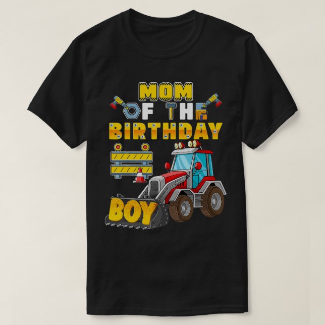 Camiseta Mãe da Parada de Aniversário da Construção do Meni (Frente do Design)