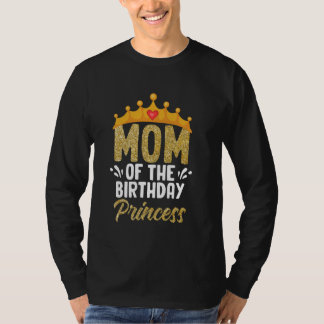 Camiseta Mãe da Princesa de Aniversário, Matinha de Anivers