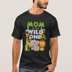 Camiseta Mãe Da Selva Safari Ani, Um Jardim Zoológico Selva