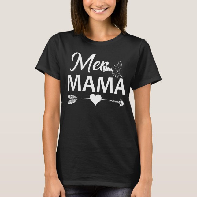Camiseta mãe da sereia (Frente)