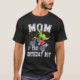Camiseta Mãe da Tru Monstro de Dinossauro do Aniversário T
