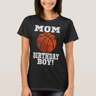 Camiseta Mãe Da Vintagem Do Aniversário Bysketbyll Lover