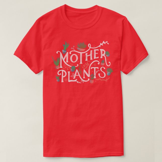 Camiseta Mãe das Plantas (Frente do Design)