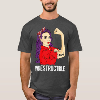 Camiseta Mãe de 8 Dias de as mães Indestrutíveis da Mãe8