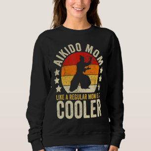 Camiseta Mãe de Aikido como mãe normal, mas mãe mais legal