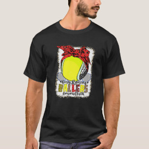 Camiseta Mãe De Ambos Os Tênis De Golfe Ocupados Fazendo Ba