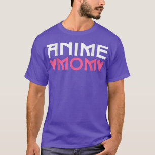 Camiseta Mãe de anime de anime bonitinho