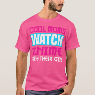 Camiseta Mãe de Anime Kawaii Fãs de Cosplay Manga Japão Dia