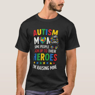 Camiseta Mãe de Autista Criando Herói Groovy Coque Desarrum