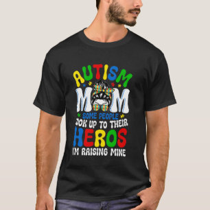 Camiseta Mãe de autista criando herói que algumas pessoas o