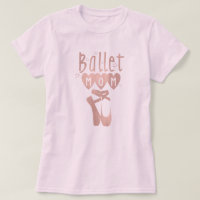 Mãe de Ballet Rosa Dourado Estrelas & Corações