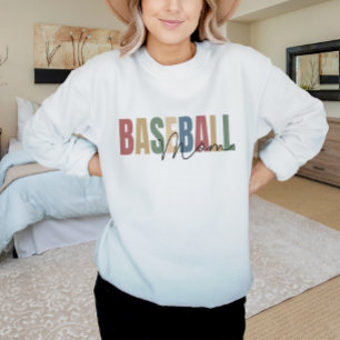 Camiseta Mãe de Baseball Orgulhosa