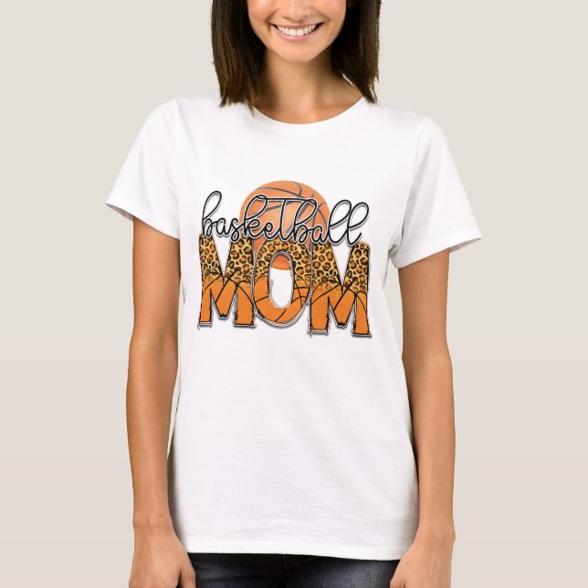 Camiseta Mãe de basquete (Frente)