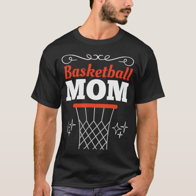 Camiseta Mãe de basquete (Frente)