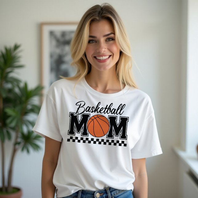Camiseta Mãe de basquete (Criador carregado)