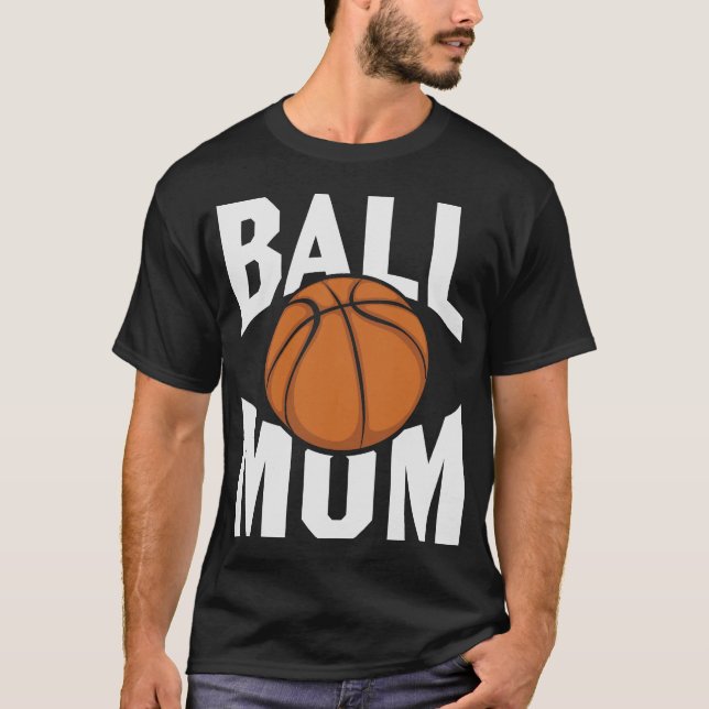 Camiseta Mãe de basquete (Frente)