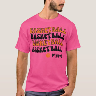 Camiseta Mãe de Basquete Laranja
