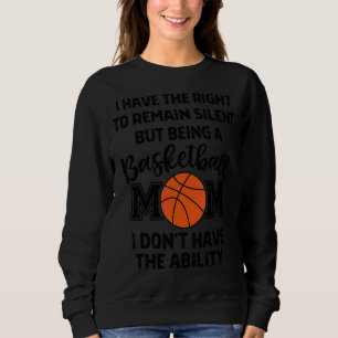 Camiseta Mãe de basquete para mulheres de basquete alto Mãe