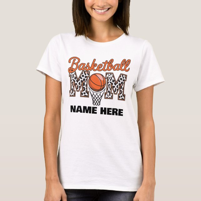 Camiseta Mãe de Basquete Personalizada  (Frente)