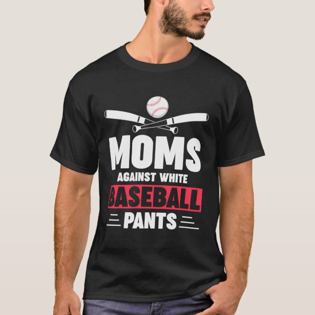 Camiseta Mãe de beisebol (Frente)