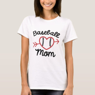 Camiseta Mãe de beisebol