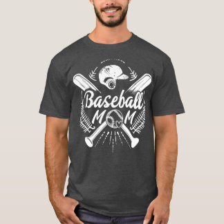 Camiseta Mãe de beisebol
