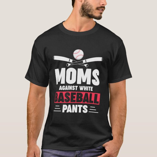 Camiseta Mãe de beisebol (Frente)