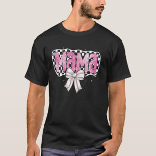 Camiseta Mãe de Beisebol Coquette Laço Mãe de Beisebol Espo