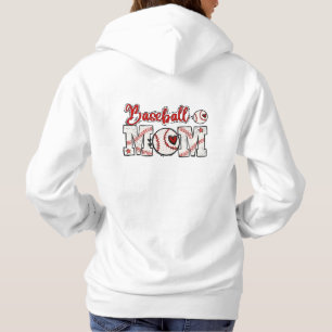 Camiseta Mãe de Beisebol Fofa Personalizada