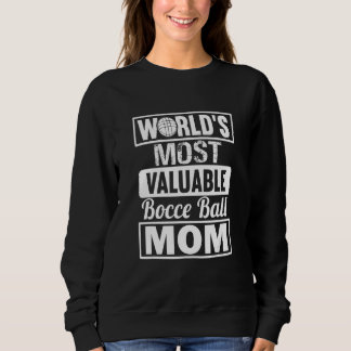 Camiseta Mãe de Bola de Bocce Mais Valiosa do Mundo  Bola d