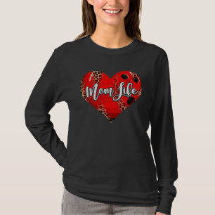 Camiseta Mãe de Boliche Fofa Coração Dia das Mães Esporte M