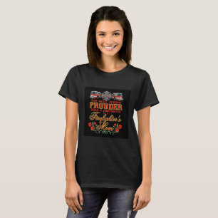 Camiseta Mãe de Bombeiro Orgulhoso
