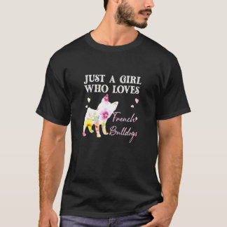 Camiseta Mãe de Bulldog Francês Feminina Dona de Cachorro D