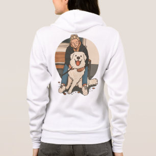 Camiseta Mãe de Cachorro Abraçando Filhote Fofinho Momento