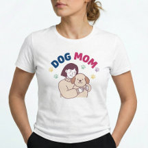 Mãe de Cachorro Amante de Animais Fofos Mulheres G