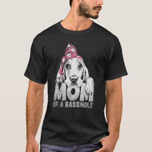 Camiseta Mãe De Cachorro De Caça De Basset