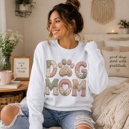 Camiseta Mãe de Cachorro Falso Remendo