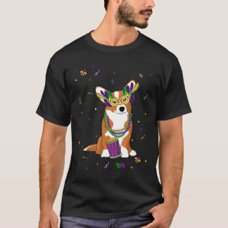 Camiseta Mãe de Cachorro Fofa Pai de Cachorro Corgi Mardi G