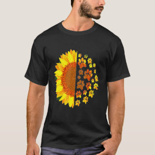 Camiseta Mãe de Cachorro Girassol Técnico de Veterinária V