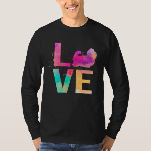 Camiseta Mãe de Cachorro Maltês Colorida Maltês