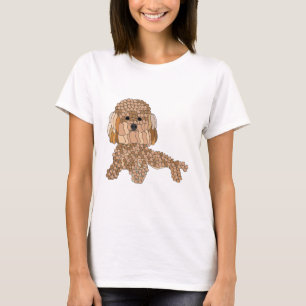 Camiseta Mãe de Cachorro Poodle