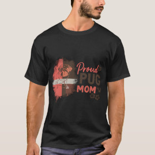 Camiseta Mãe de Cachorro Pug