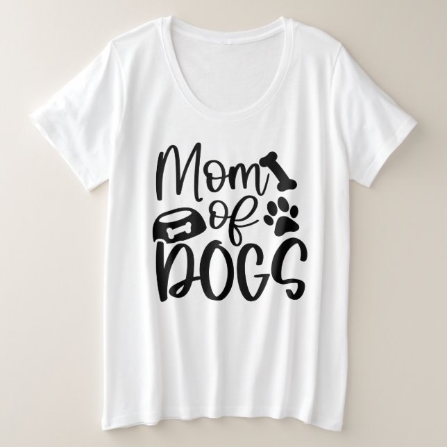 Camiseta Mãe De Cães (Frente do Design)