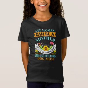 Camiseta Mãe de cão Bernese, mãe de cão Bernese, mãe de Ber